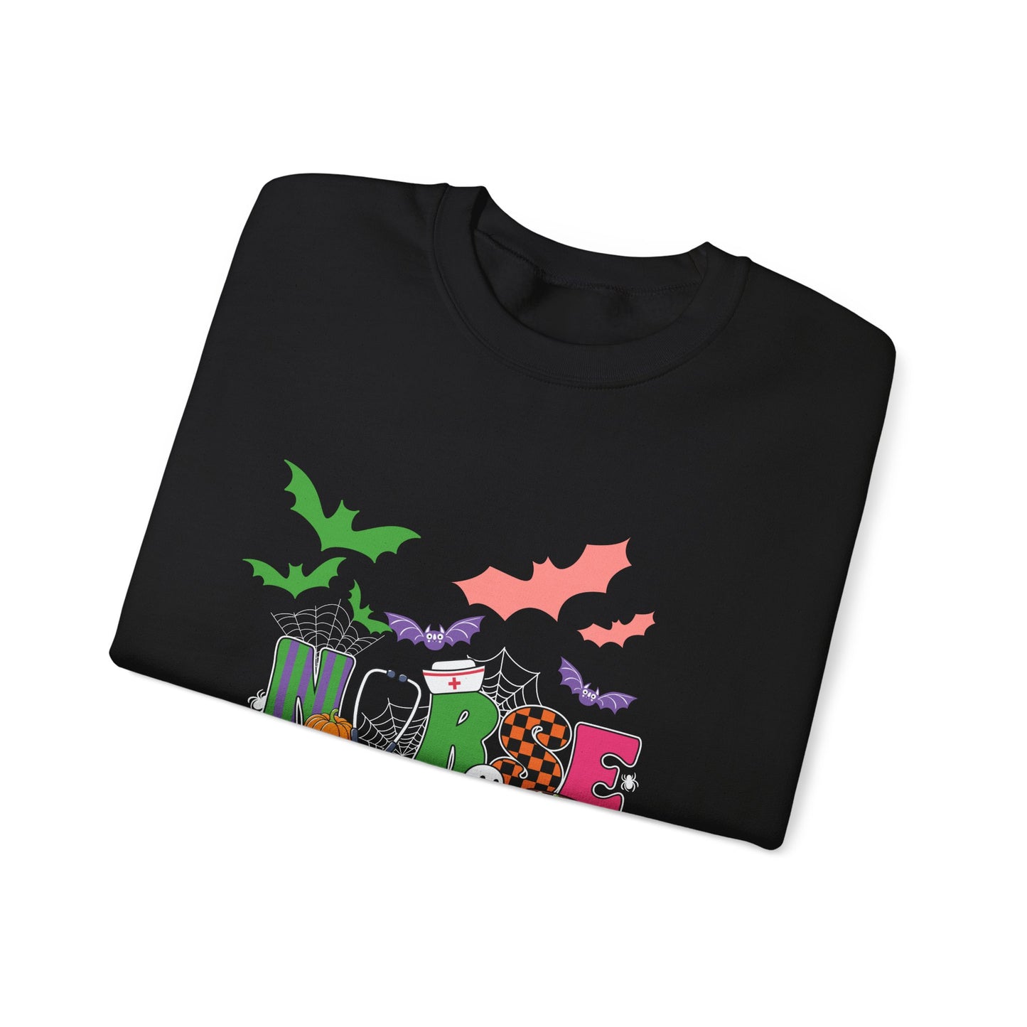 Halloween Vibes Sweatshirt - Perfect for Fall Celebrations, Cozy Style, Cute Gift for Spooky Season, Unisex Crewneck, Trick or Treat [...]